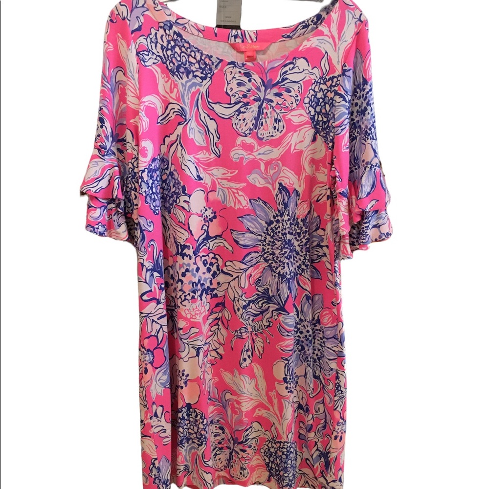 Lilly Pulitzer Ruffle Sleeve Dress